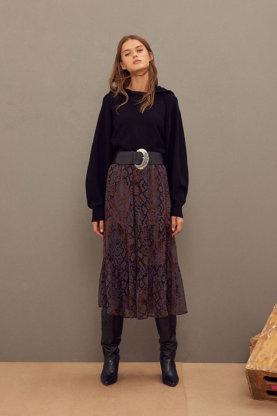 jupe et ceinture