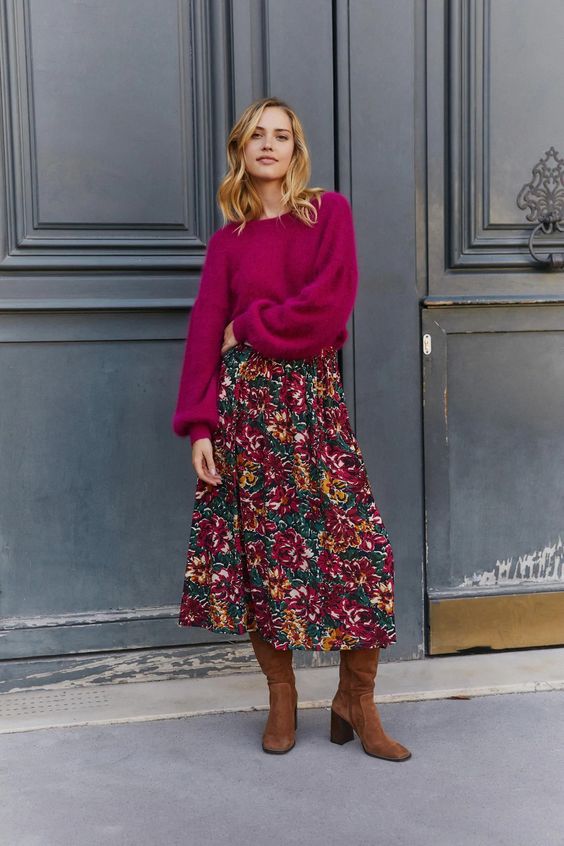 look jupe longue hiver