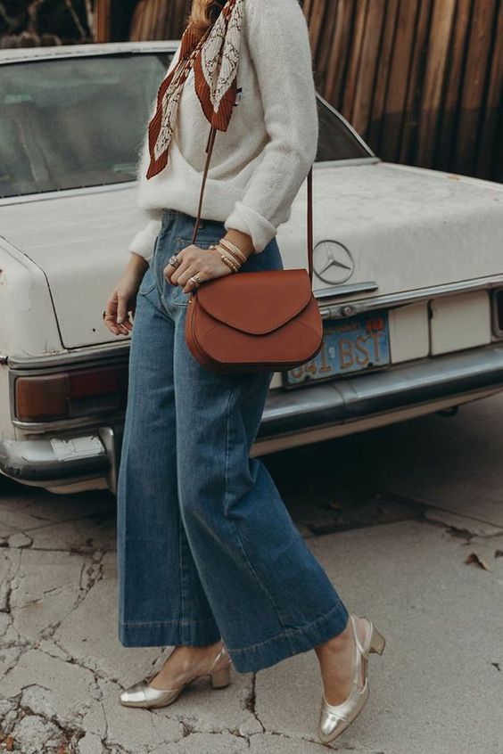 pantalon large bootcut
