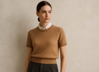 Les pulls à manches courtes pour l’hiver la nouvelle arme secrète du dressing Les pulls à manches courtes pour l’hiver la nouvelle arme secrète du dressing
