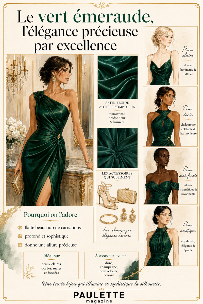 robe de coctail robe de soirée vert émeraude